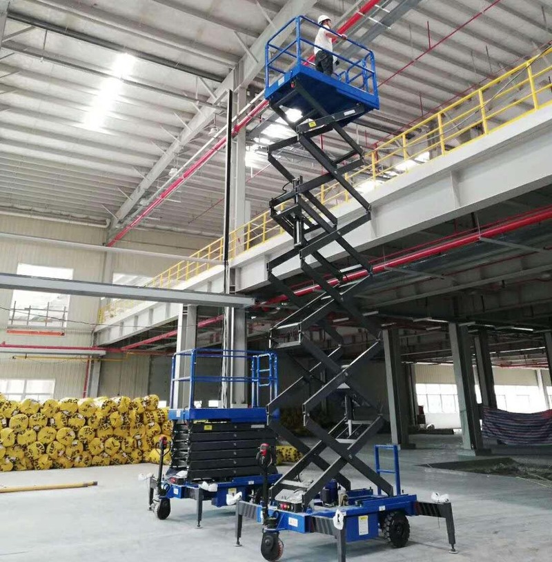 琼中助力行走剪叉式高空作业平台