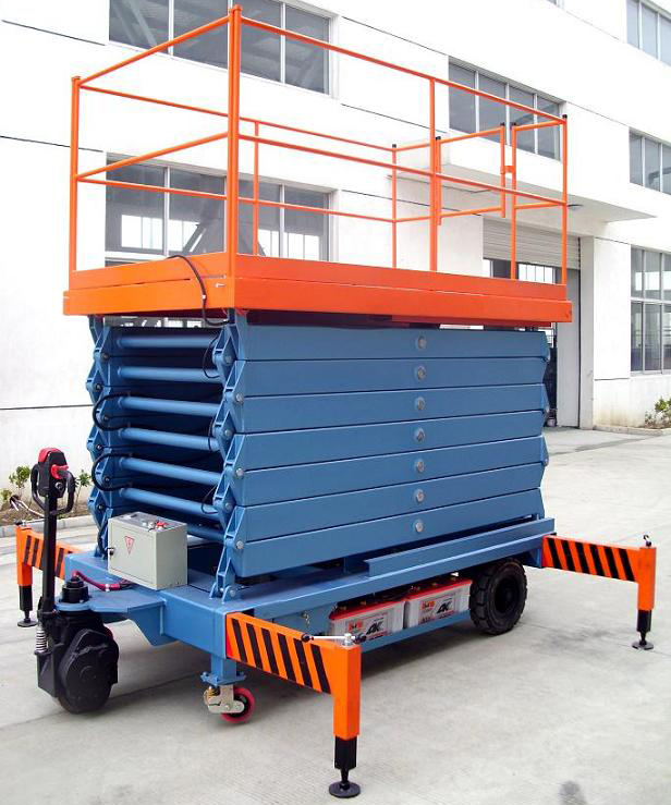 琼中助力行走剪叉式高空作业平台